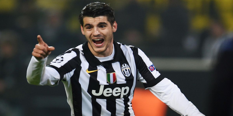 Cầu thủ Álvaro Morata góp phần trong nhiều thành công của Juventus