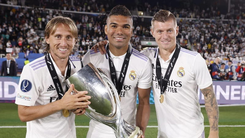 Cầu thủ Casemiro cùng Real Madrid lên ngôi Champions League