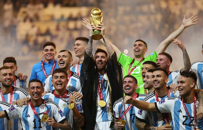 Vô địch World Cup 2022 đánh dấu cột mốc lịch sử đáng nhớ của đội tuyển Argentina