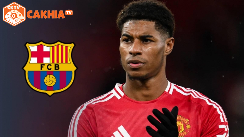 Barca là đội bóng duy nhất Rashford muốn chuyển đến (Ảnh: Getty).